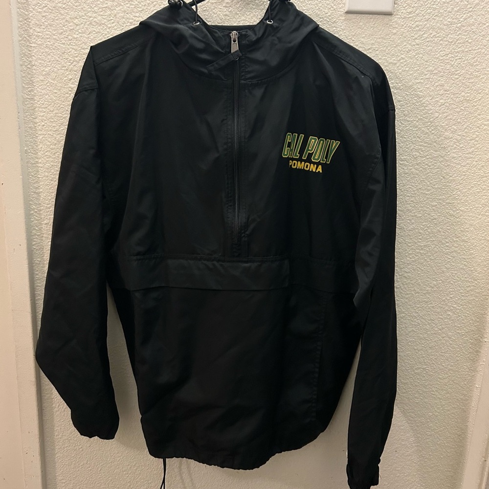 Black Cal Poly Pomona Windbreaker